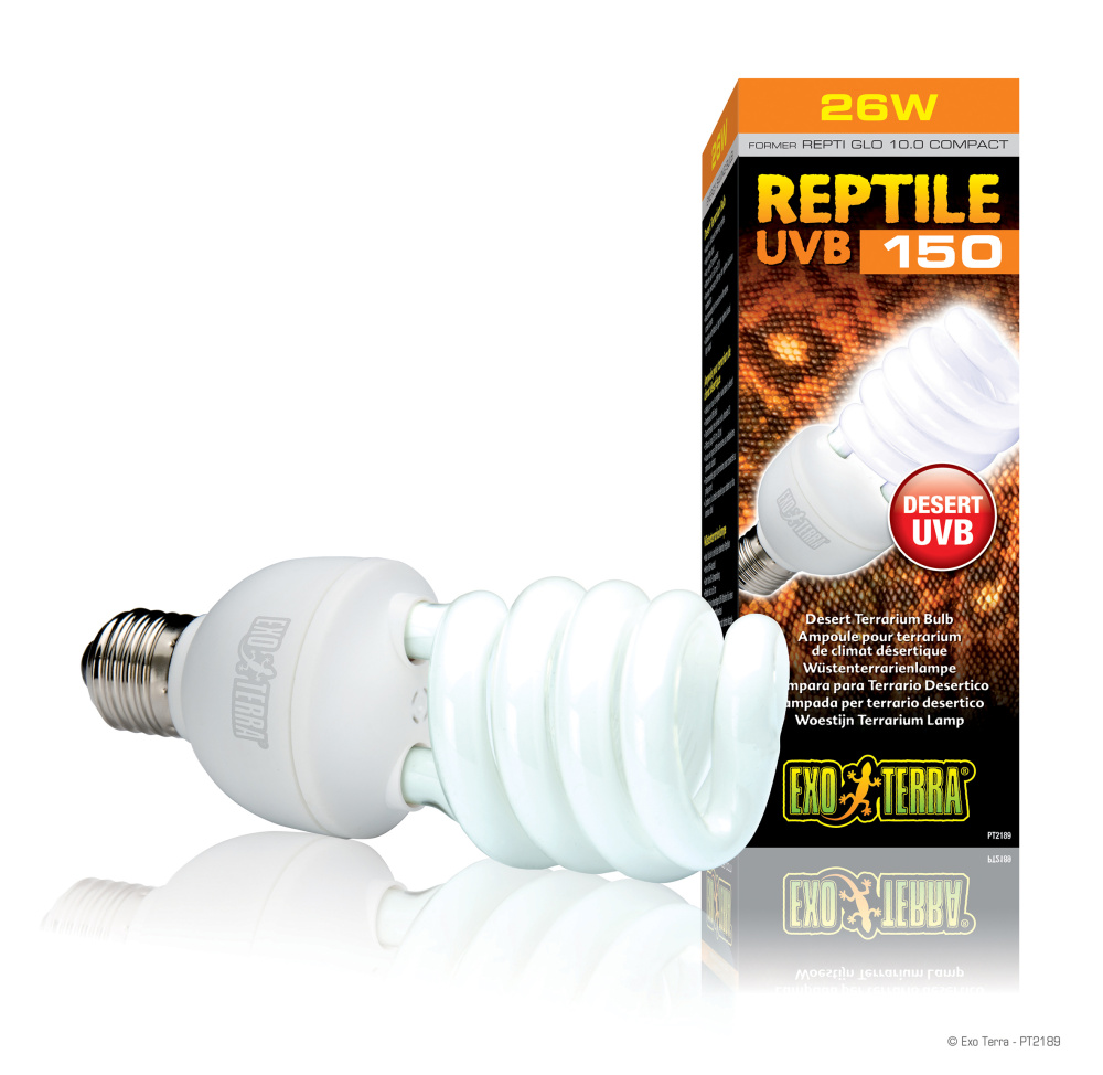Лампа Reptile UVB150 former UVB10.0 Compact, 25 W