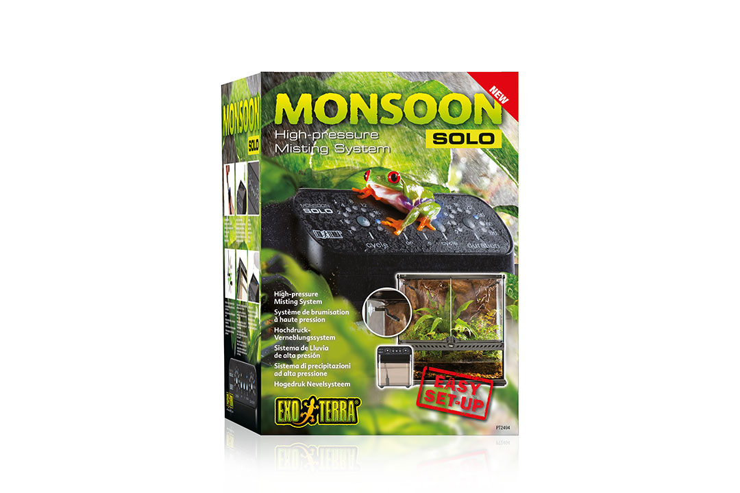 Система осадков для террариумов Exo Terra Monsoon Solo 1,5 л, 1 форсунка